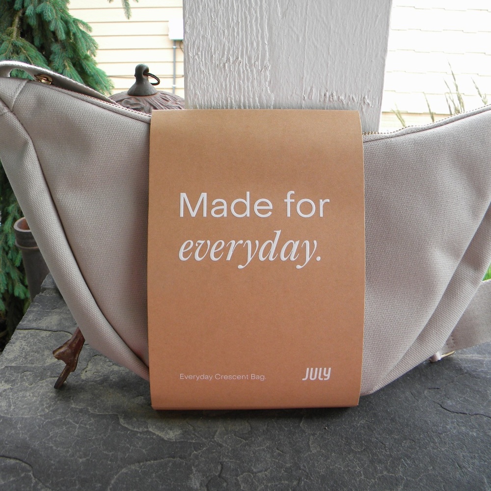 NWT-JULY Everyday Crescent Bag